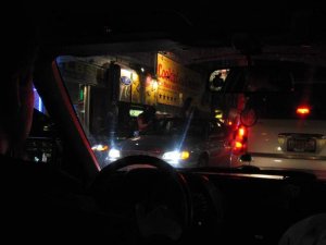 Downtown Toronto after Leafs won the Quarter Finals 35.JPG